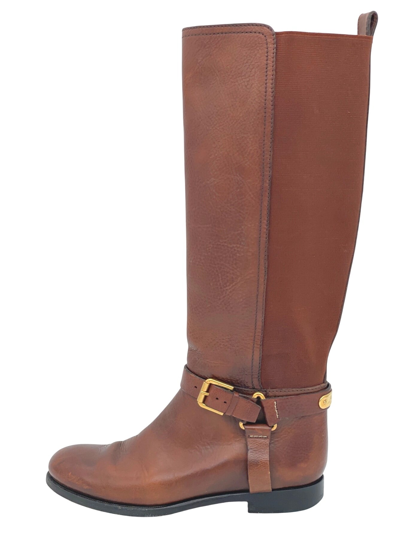Ralph Lauren Collection Reiter Stiefel EU 38 Braun