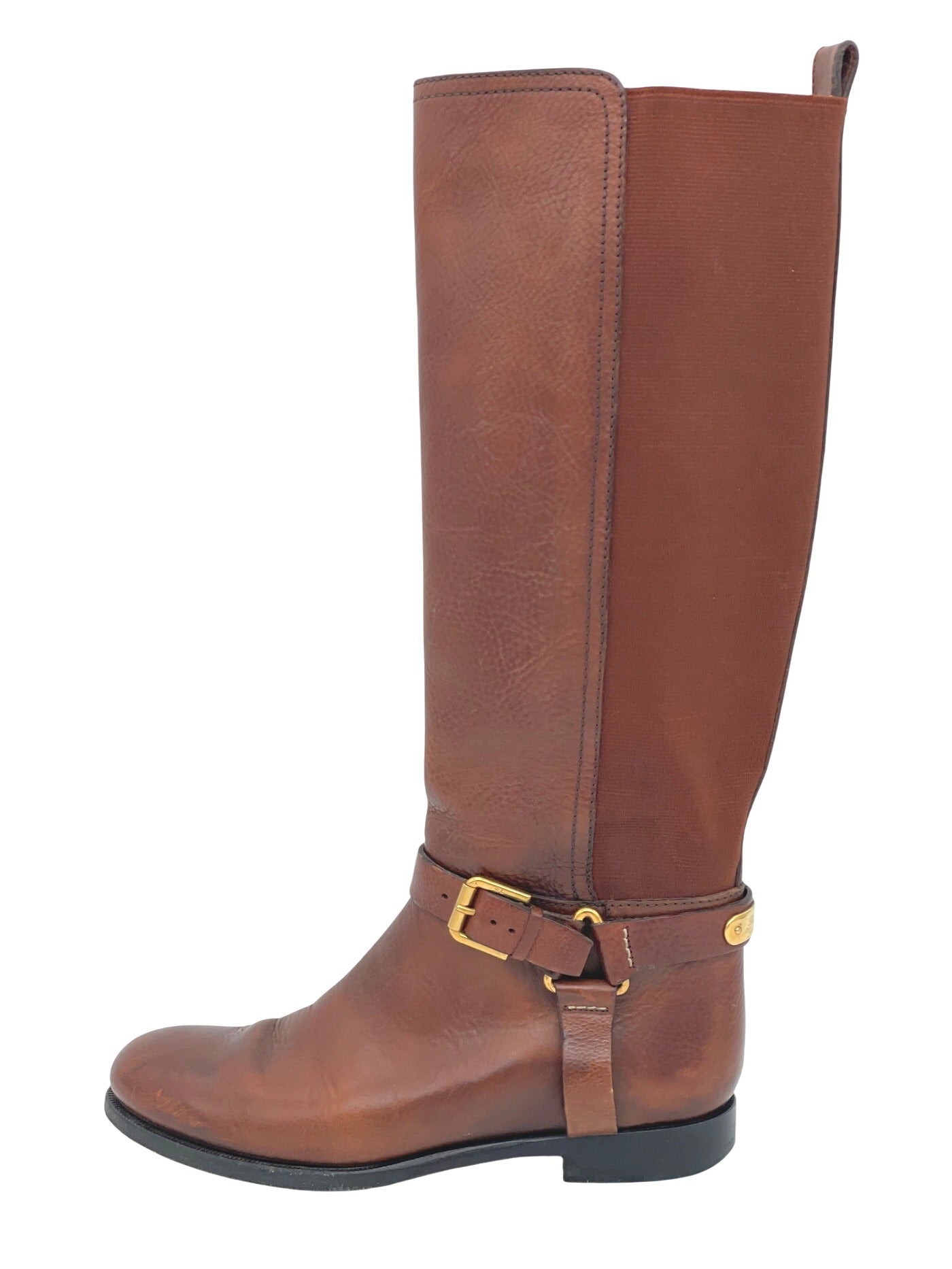 Ralph Lauren Collection Reiter Stiefel EU 38 Braun