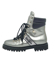 Ogier Metallic Leather Combat Stiefel EU 38 Metallic