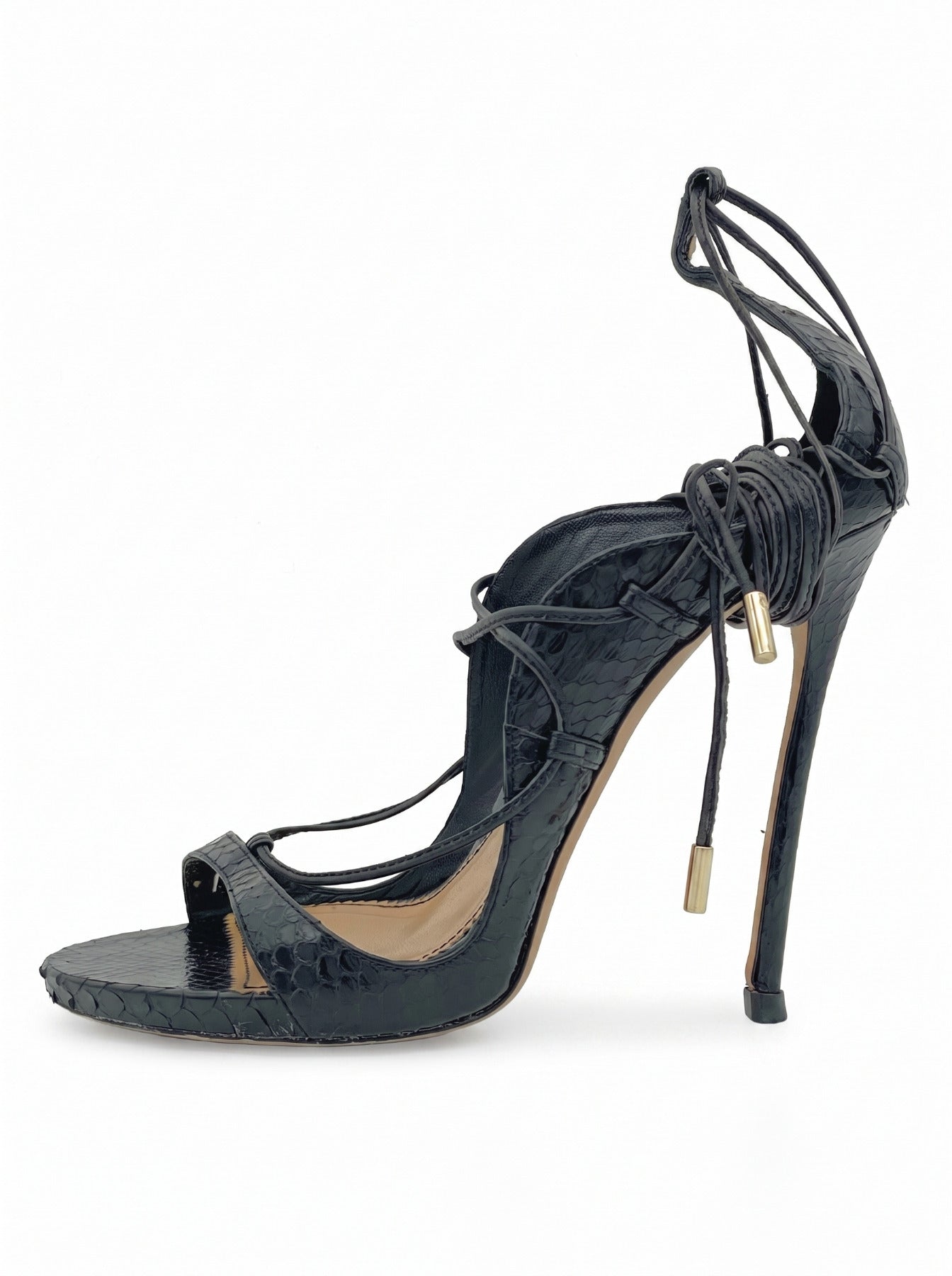 Dsquared2 Shoes Riri Riemchensandale EU 39 Schwarz