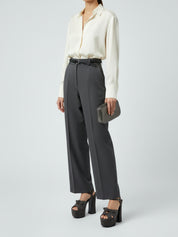 Saint Laurent / YSL Candy Sandale mit Absatz EU 38 Grau