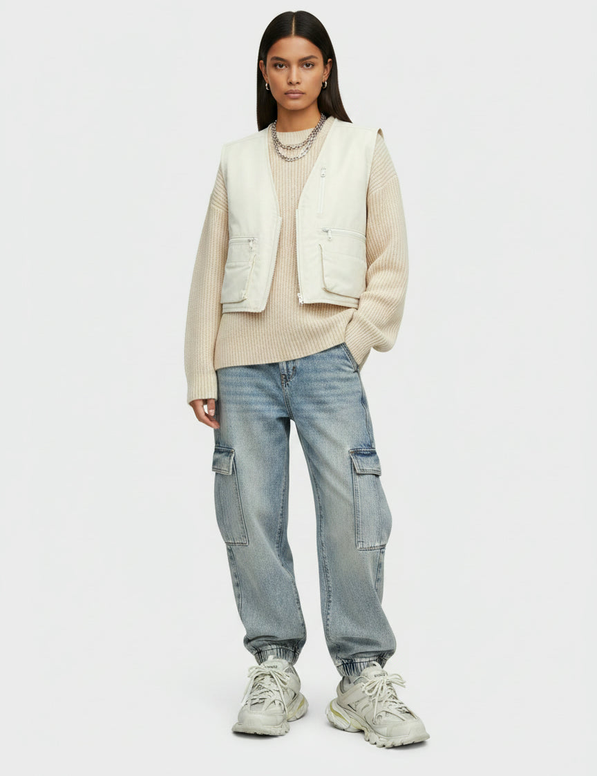 Balenciaga Track Low Top Sneaker EU 39 Beige - Image 2