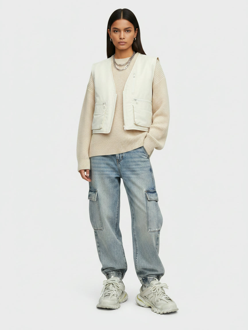 Balenciaga Track Low Top Sneaker EU 39 Beige - Image 2