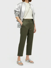Prada Linea Rossa Zehensteg Sandale EU 39 Metallic - Image 2