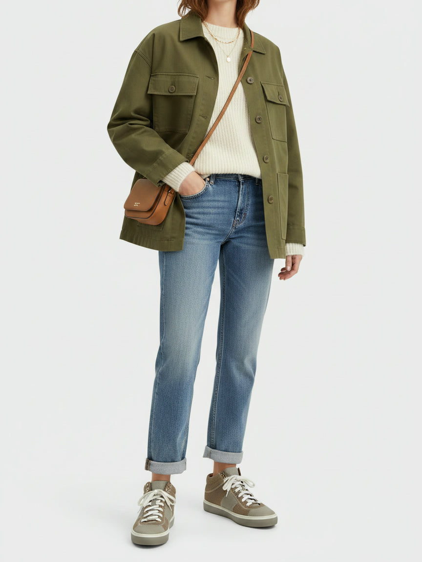 Jimmy Choo Leather & Suede High Top Sneaker EU 40 Braun - Image 2