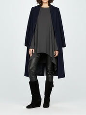 Balenciaga Suede Wedge Stiefel EU 38.5 Schwarz - Image 2