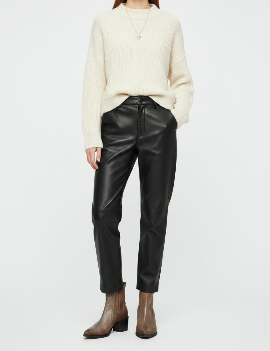 MoMa Leather Ankle Boot EU 38 Braun - Image 2