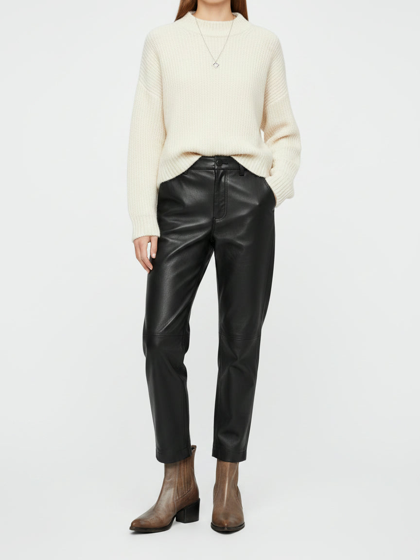 MoMa Leather Ankle Boot EU 38 Braun - Image 2