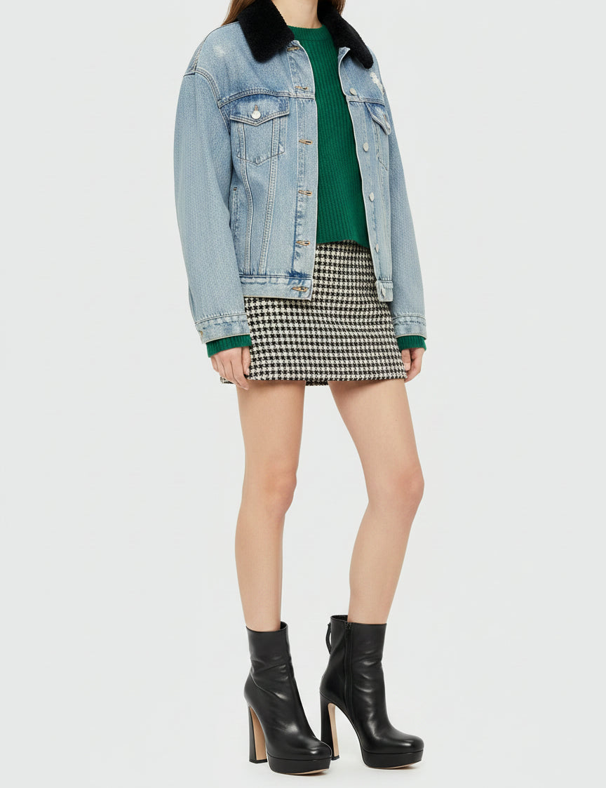 Miu Miu Platform Ankle Boot EU 36.5 Schwarz - Image 2