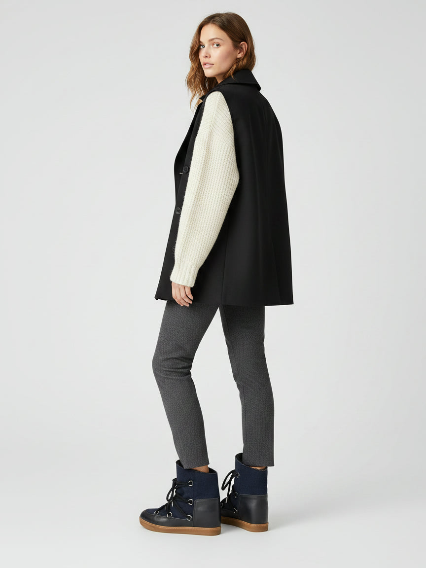Isabel Marant Leather Snow Ankle Boot EU 39 Blau - Image 2
