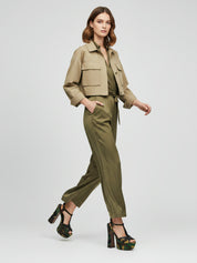 L'Autre Chose Camouflage T-Strap Platform Sandale mit Absatz EU 35 Mehrfarbig