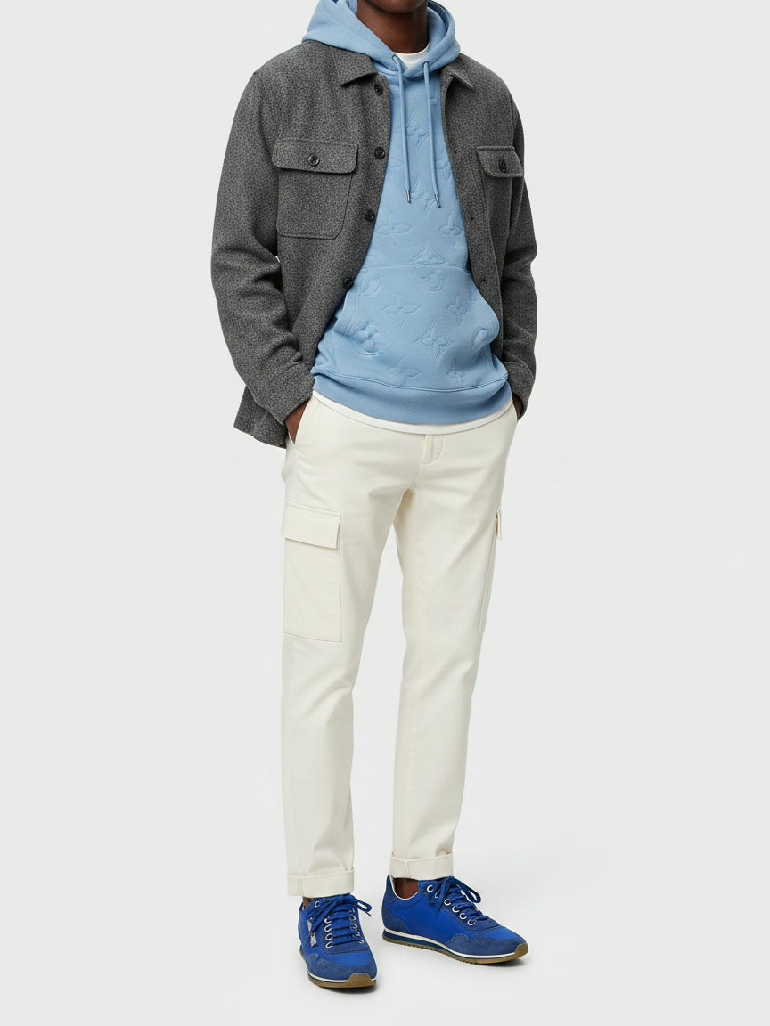 Louis Vuitton Run Away Low Top Sneaker EU 40 Blau - Image 2
