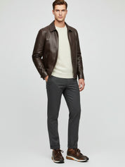 Santoni Enlight Low Top Sneaker EU 41.5 Braun