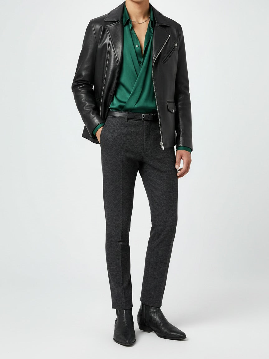 Saint Laurent / YSL Wyatt Chelsea EU 40 Schwarz - Image 2
