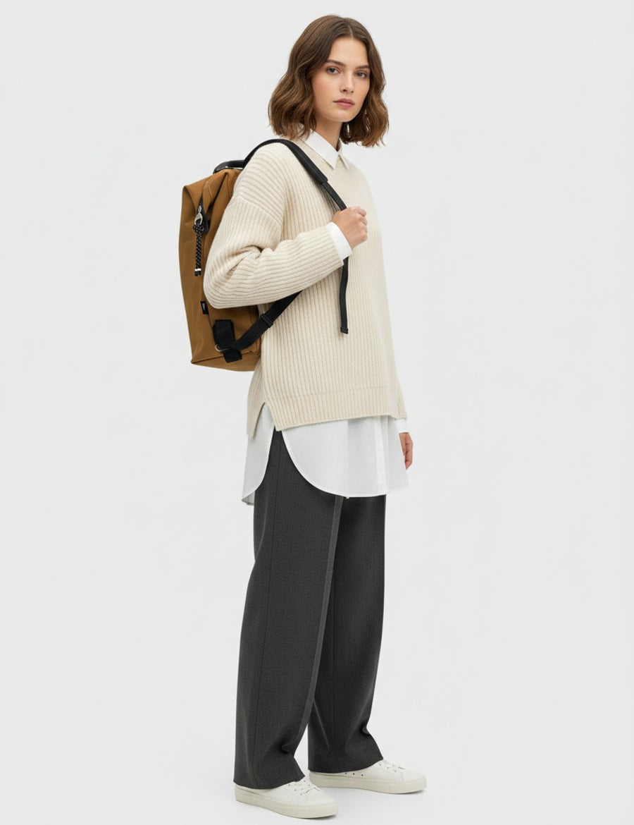 Longchamp Le Pliage Energy Grösse L Rucksack Braun - Image 2
