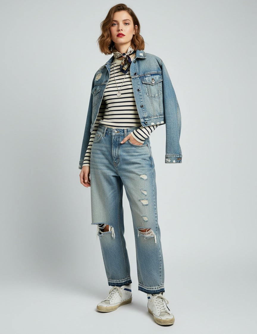 Golden Goose Mid Star Low Top Sneaker EU 41 Weiß