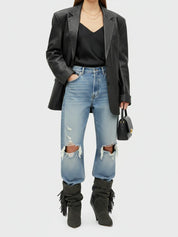 Isabel Marant pour H&M Fringed Ankle Boot EU 36 Grau - Image 2