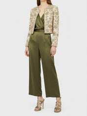 Valentino Garavani Metallic Sandale mit Absatz EU 39 Metallic - Image 2