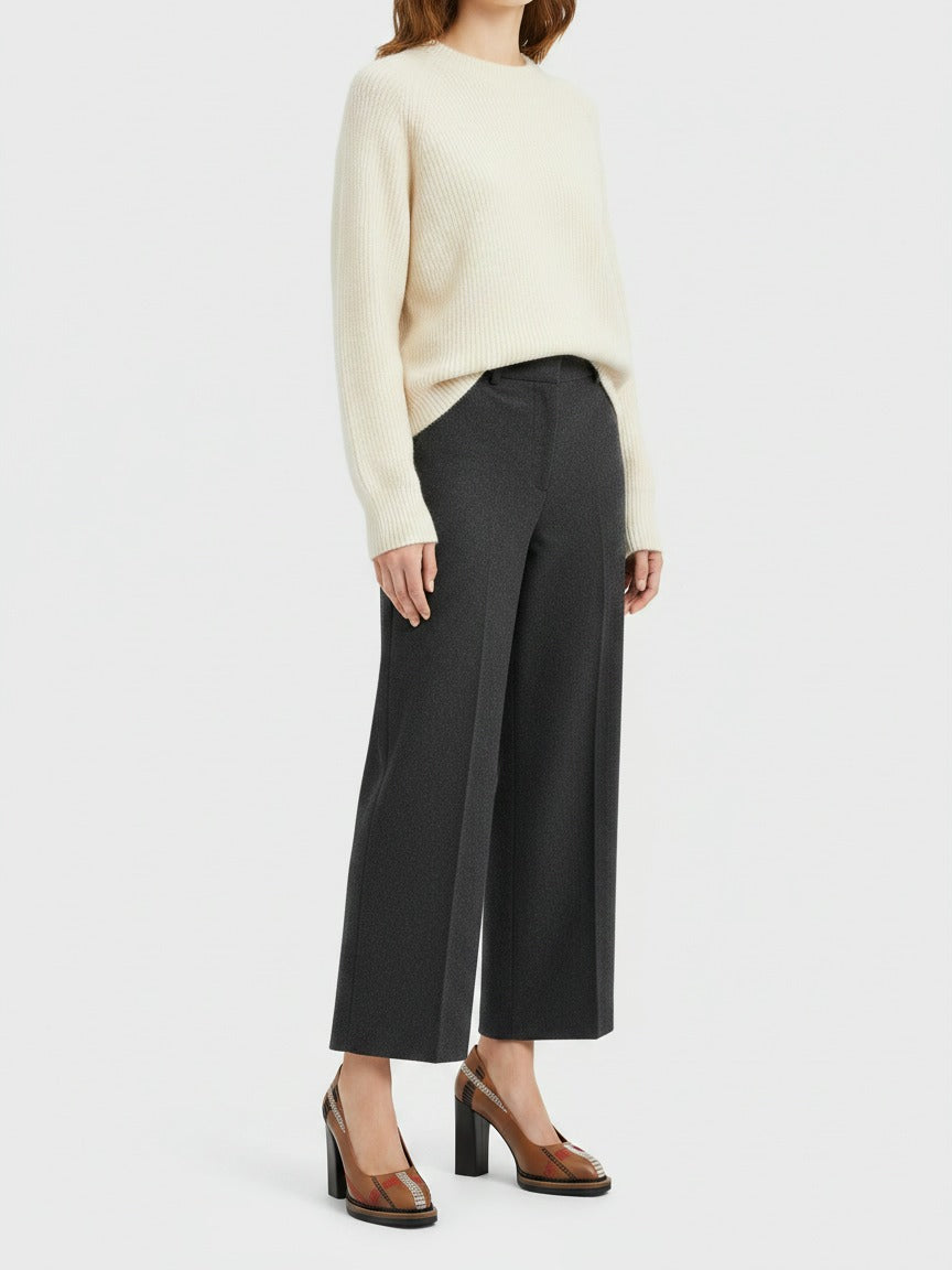 Tod's Stitched Leather Block Heel Pump EU 37 Braun - Image 2