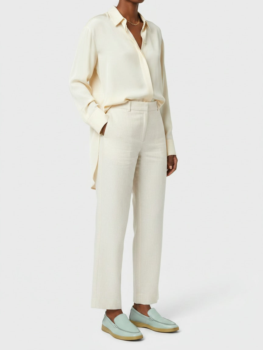 Loro Piana Summer Walk Mokassin EU 36 Blau - Image 2