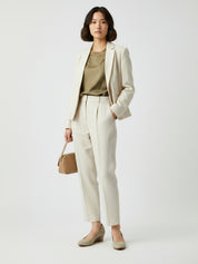 Tod's Almond Toe Wedge Pump EU 39 Beige - Image 2