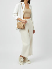 Chloé Lauren Low Top Sneaker EU 37 Beige