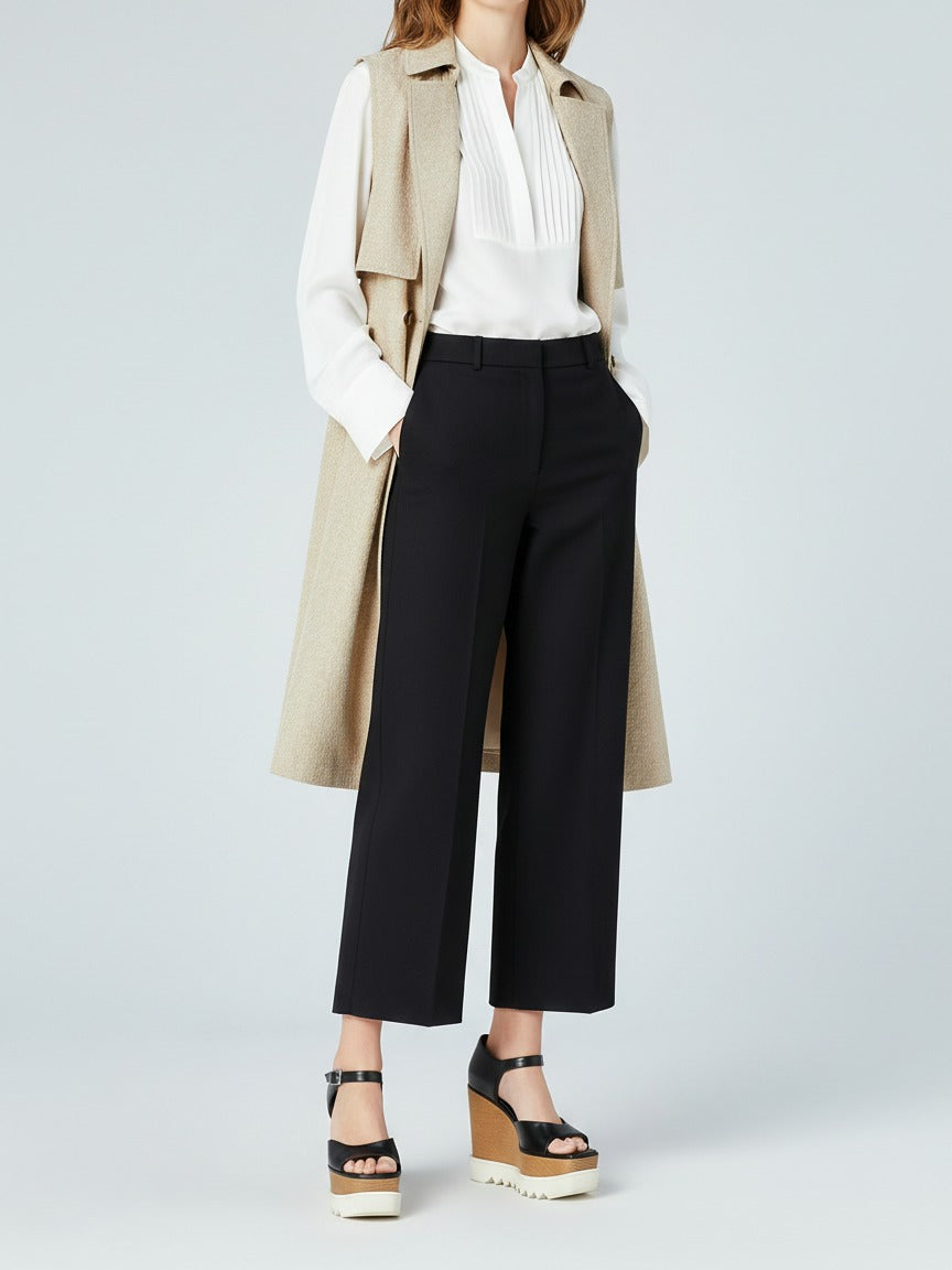 Stella McCartney Elyse Sandale mit Absatz EU 39 Schwarz