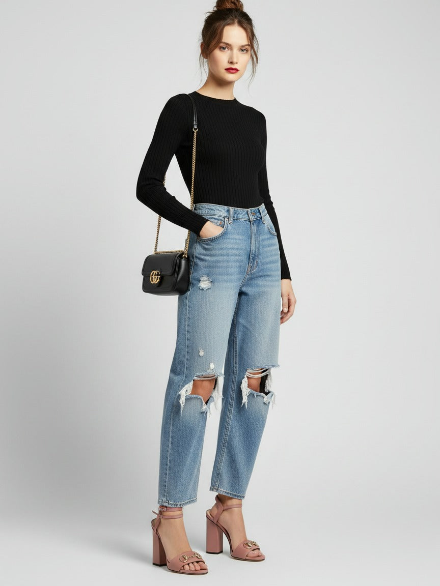 Gucci Horsebit Sandale mit Absatz EU 36 Beige - Image 2