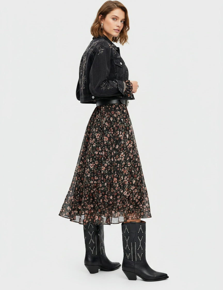 Isabel Marant Duerto Leder Stiefel EU 40 Schwarz - Image 2