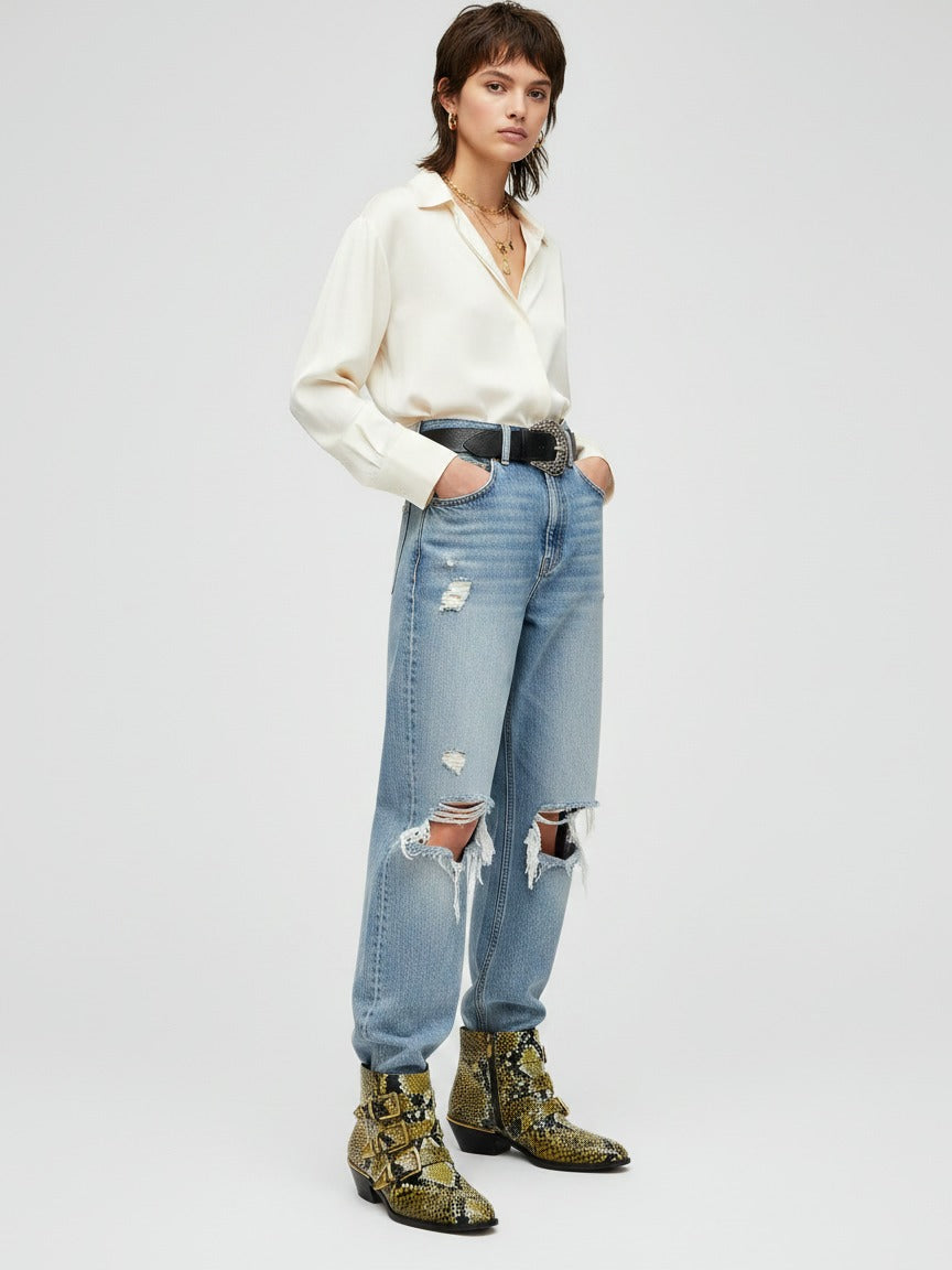 Chloé Susanna Western Ankle Boot EU 36.5 Mehrfarbig - Image 2