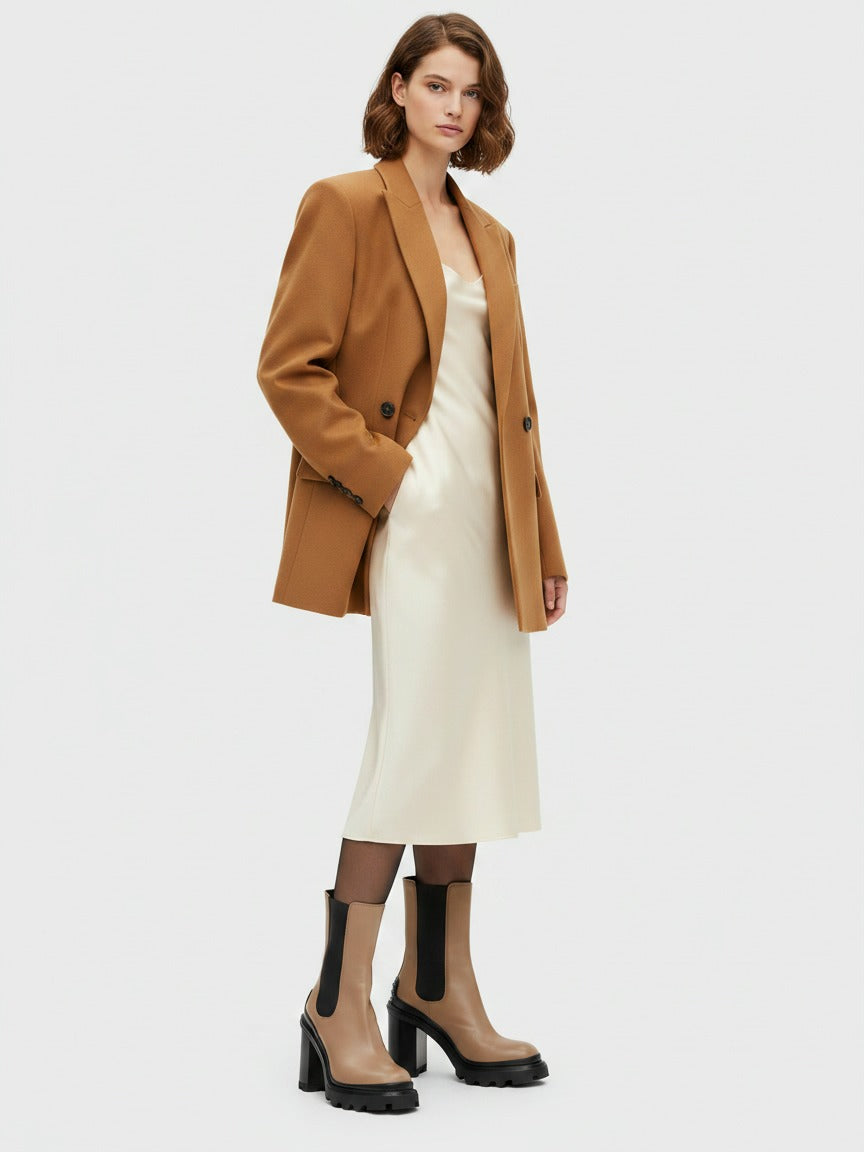 Tod's Leather Chelsea EU 37 Beige - Image 2