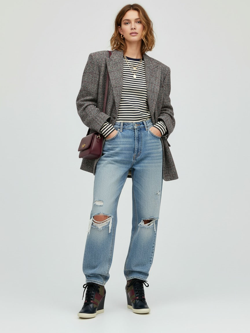 Chloé Wedge Kasia Platform Sneaker EU 40 Mehrfarbig