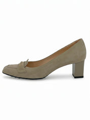 Tod's Gommino Loafer Pump EU 38 Beige