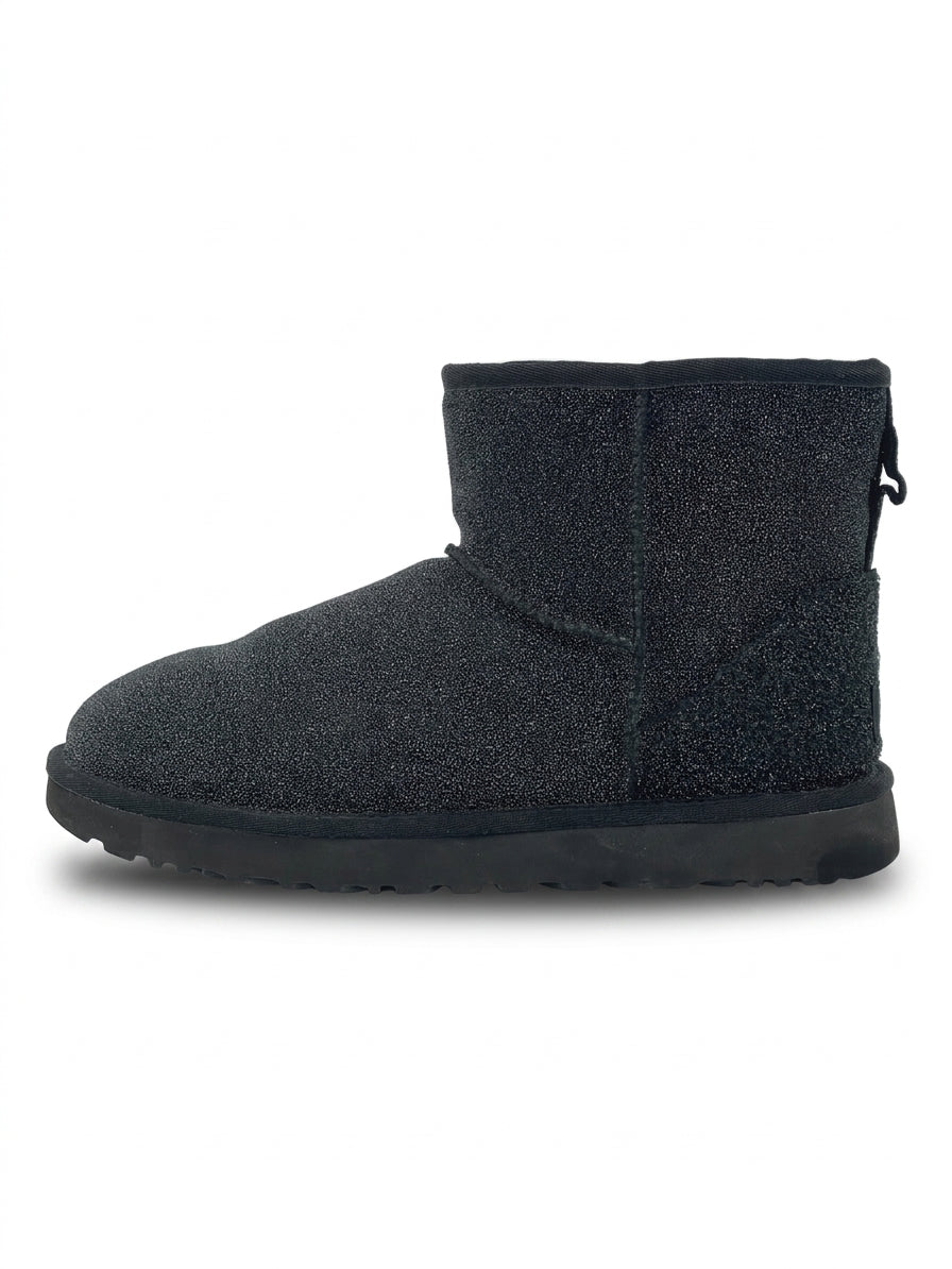 UGG Classic Mini Sparkle Ankle Boot EU 42 Schwarz