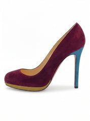 Christian Louboutin Neofilo 120 Plateau Pump EU 37.5 Mehrfarbig