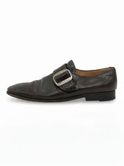 Dolce & Gabbana Monk Strap Brogue Loafer EU 43 Braun