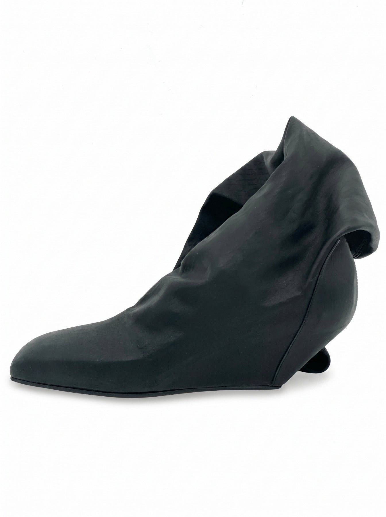 Rick Owens Cantilever Overknee Stiefel EU 36 Schwarz
