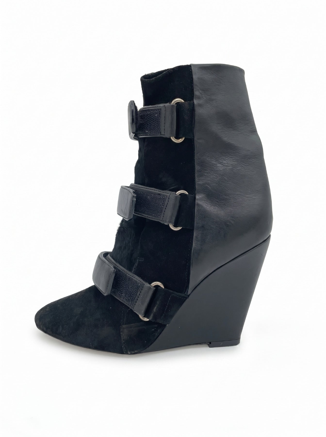 Isabel Marant Scarlet Wedge Ankle Boot EU 39 Schwarz