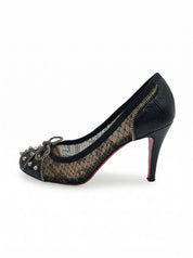 Christian Louboutin Candy Spike Pump EU 37 Schwarz