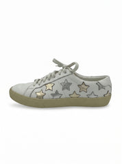 Saint Laurent / YSL Court Classic SL/06 Stars Low Top Sneaker EU 39 Weiß
