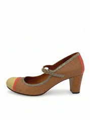 Chie Mihara Mary Jane Klassischer Pump EU 41 Braun