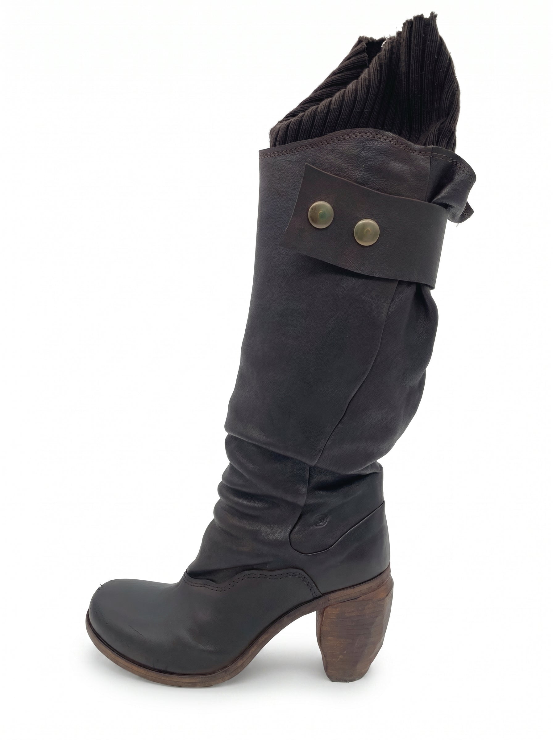 Marsell mit Strumpfeinsatz Stiefel EU 38.5 Braun