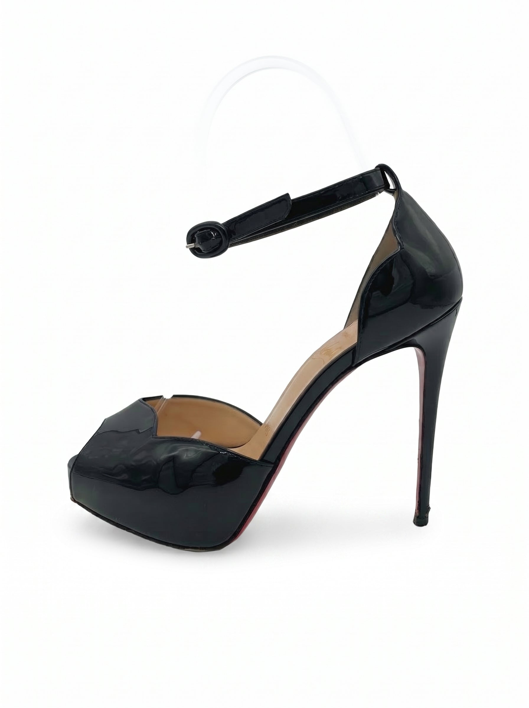 Christian Louboutin Aktata 120  Plateau Pump EU 35 Schwarz
