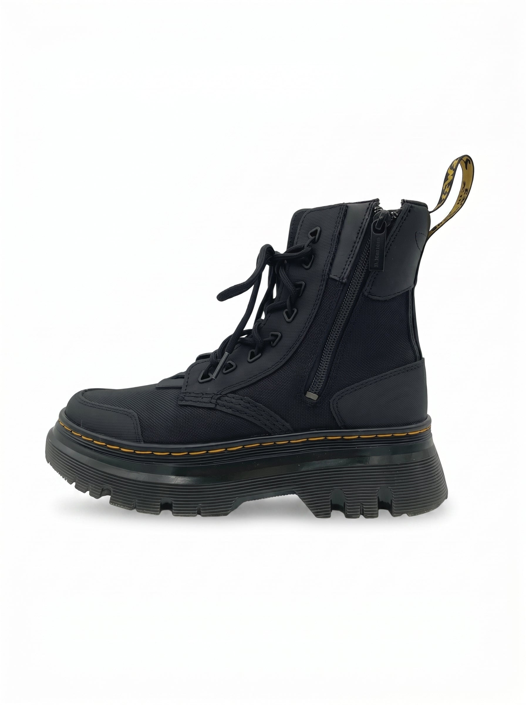 Dr. Martens Tarik Zip Combat Stiefel EU 38 Schwarz