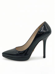Prada Saffiano Plateau Pump EU 38 Schwarz