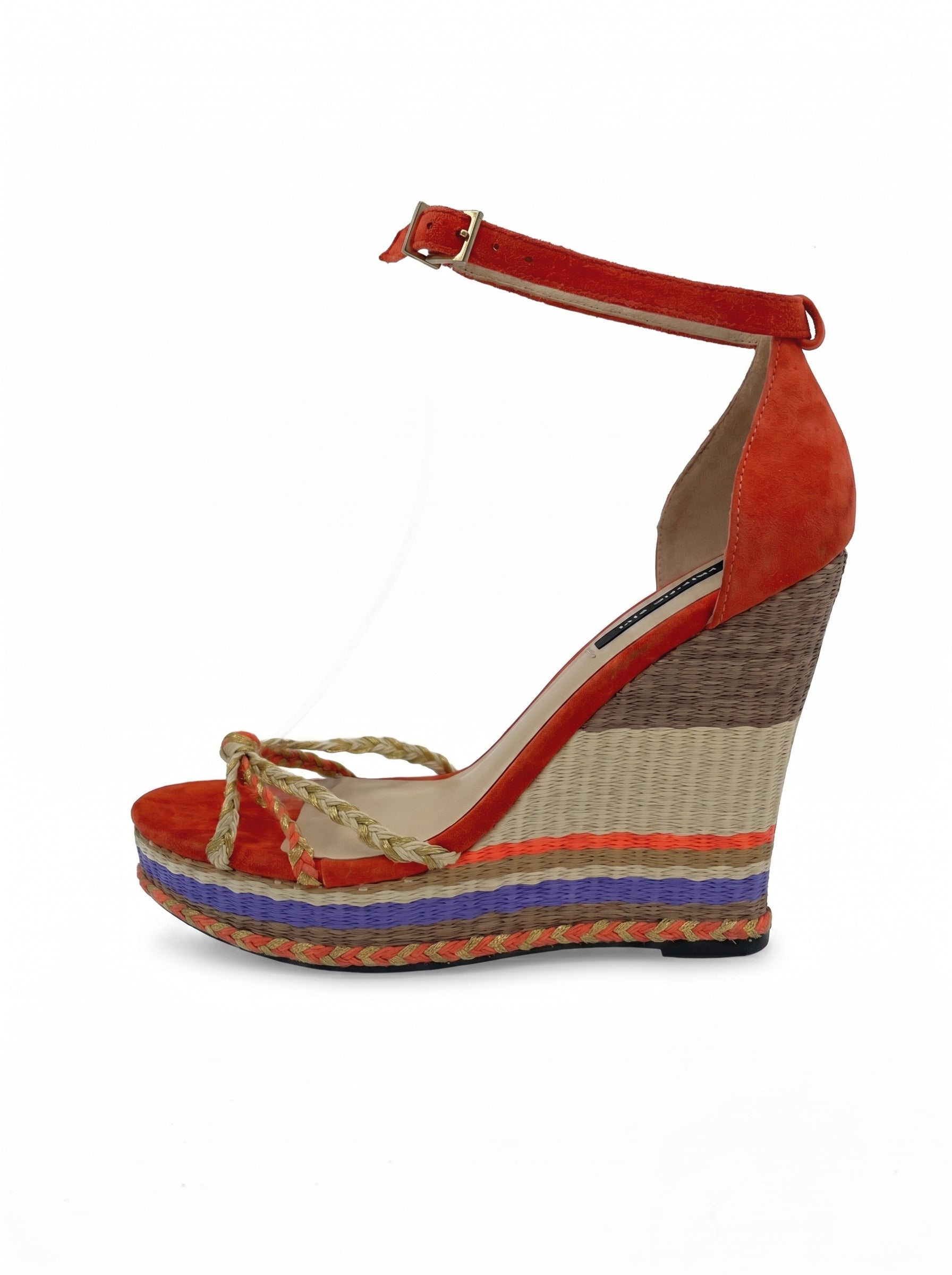 Patrizia Pepe Wedge Sandale mit Absatz EU 39 Mehrfarbig
