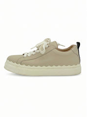 Chloé Lauren Low Top Sneaker EU 37 Beige