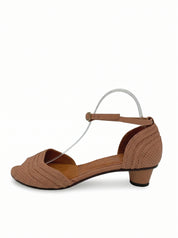 Chie Mihara D'Orsay Peep-Toe Sandale mit Absatz EU 40.5 Braun