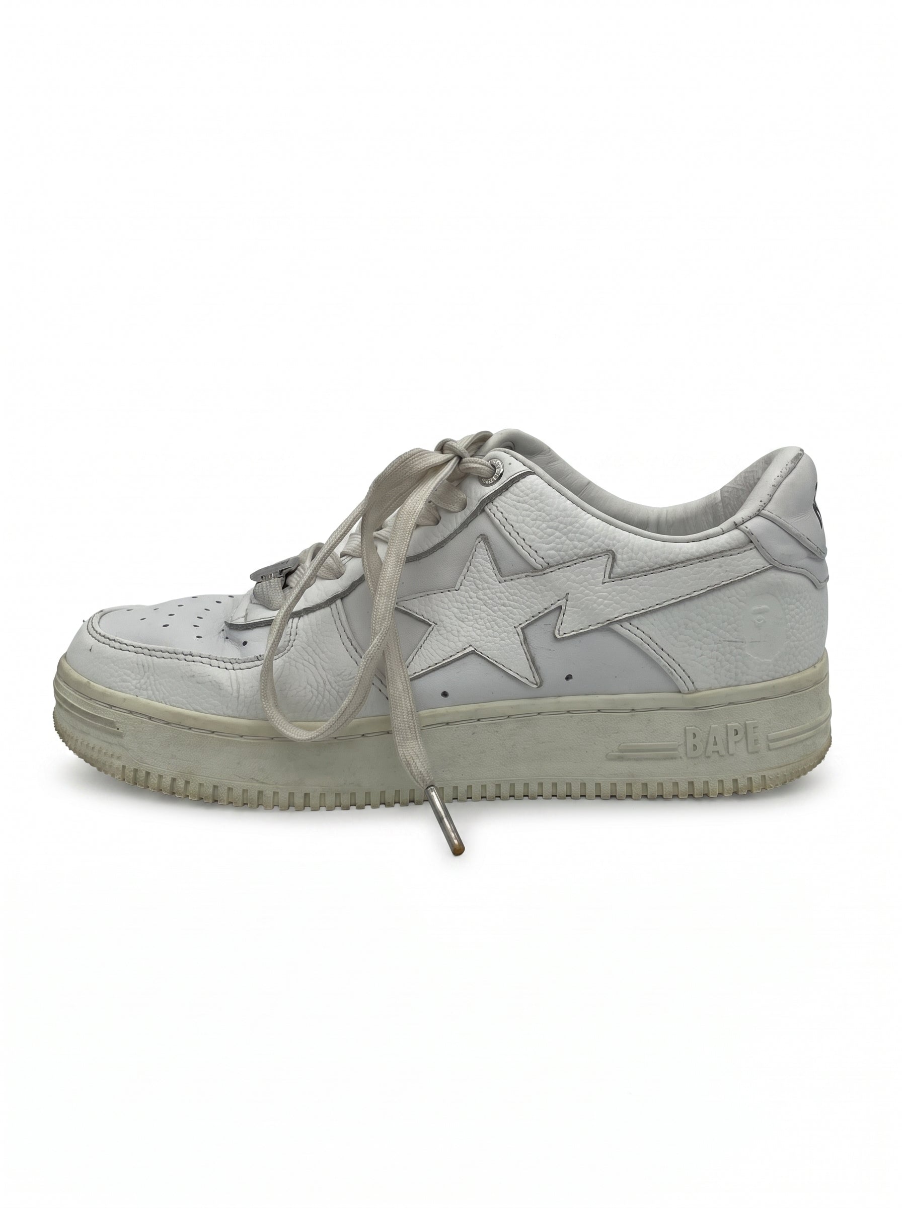 A Bathing Ape Bape Sta Low Top Sneaker EU 41 Weiß