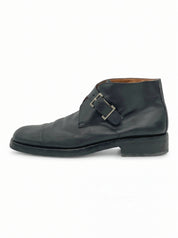 Gucci Monk Strap Ankle Boot EU 43 Schwarz